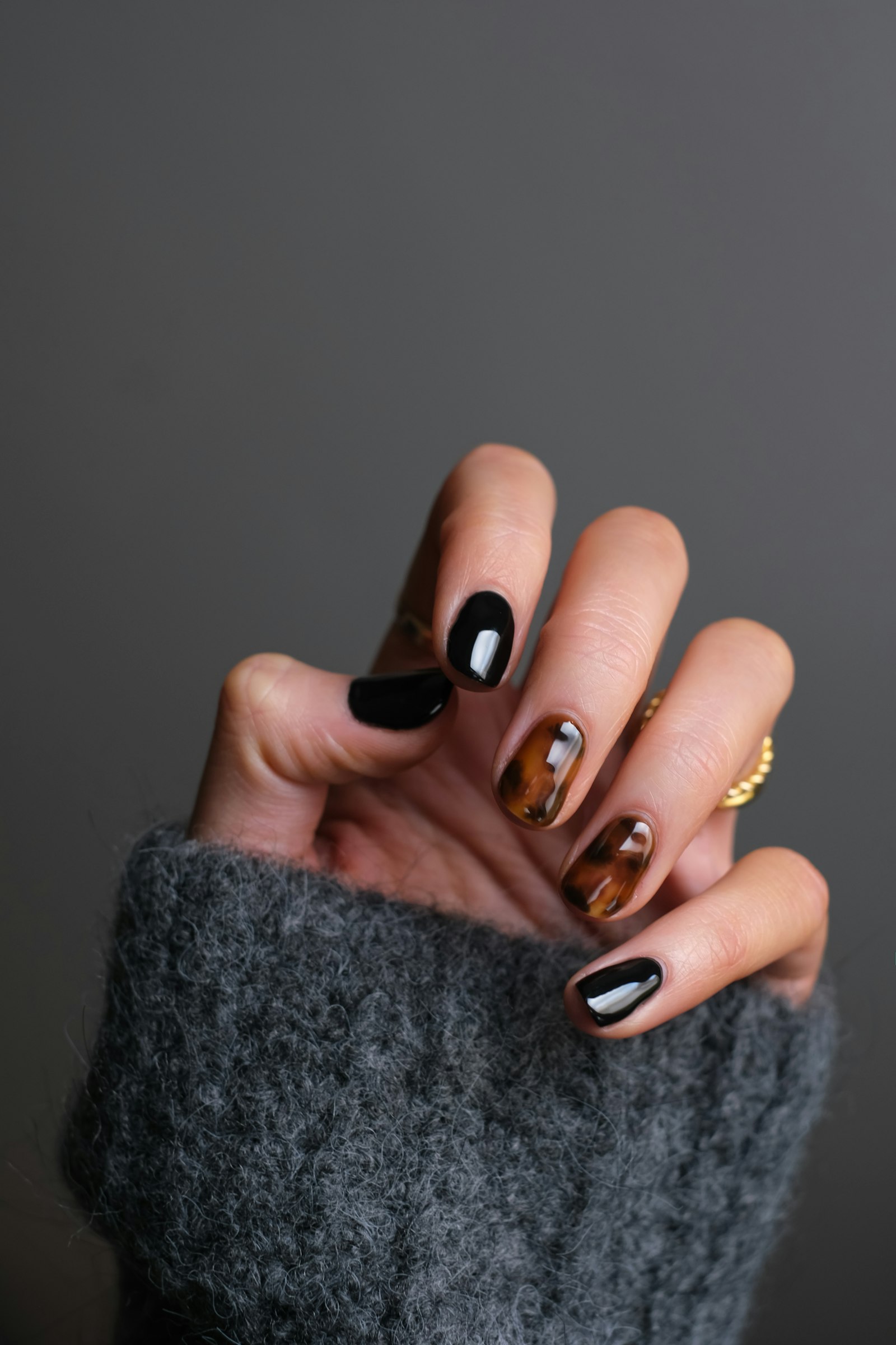 Nail artistry detail